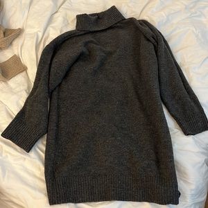 Mango turtleneck sweater dress